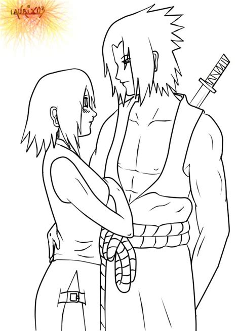 Desenhos De Naruto Sakura E Sasuke