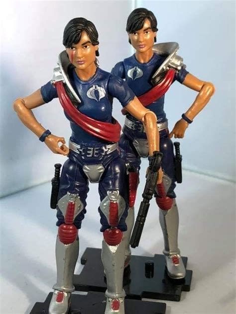 Crimson Twins Customs By Phweep Superhero Gi Joe Twins