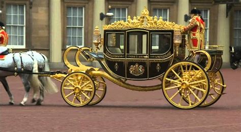 Gold Plated Horse Drawn Carriage Rides With The Queen And World War Iii