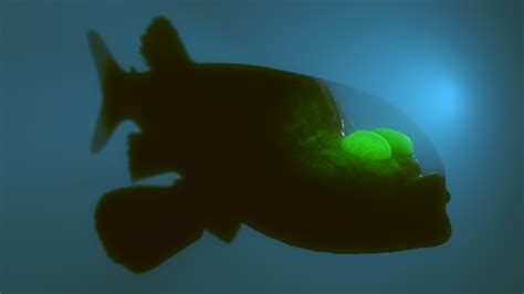 New Deep Sea Sighting The Barreleye Fish Has A Transparent Head And