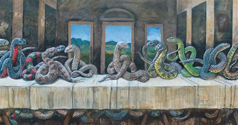 Snakes Take Over The Most Famous Paintings In The History