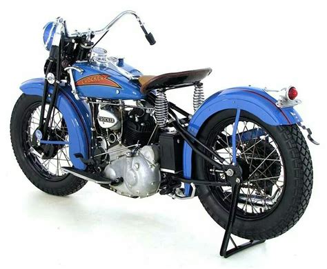Blue Crocker Motorcycle Museum Motorcycle Types Motorcycle Engine