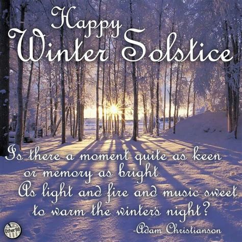 Winter Solstice Celebration Quotes Quotesgram