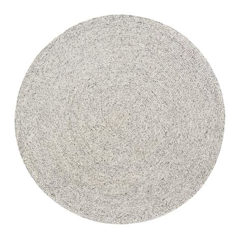 Cosmos Gray 8 Ft Round Area Rug Grayivory Home Depot
