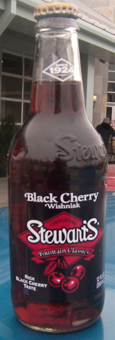 Stewarts Black Cherry Soda Eat Like No One Else