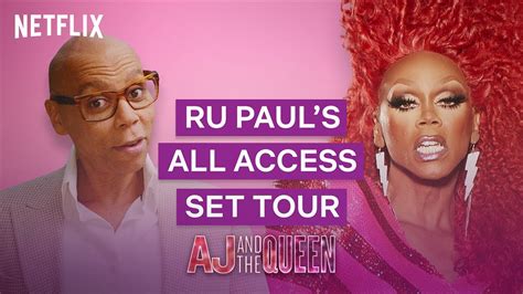 Rupaul S All Access Behind The Scenes Tour Aj And The Queen Netflix Youtube