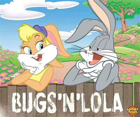 Bugs Bunny And Lola Bunny Looney Tunes Cartoons Looney Tunes Bugs