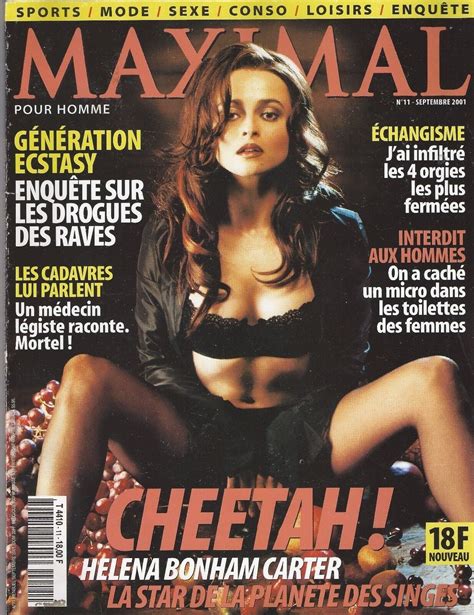 Maximal Magazine Sept 2001 Sexy Helena Bonham Carter Ebay