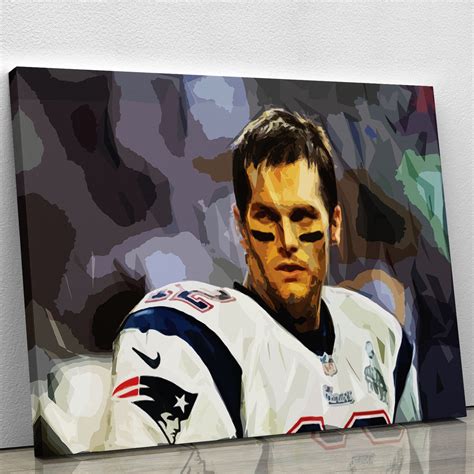 Tom Brady New England Patriots Canvas Print Or Poster Canvas Art Rocks