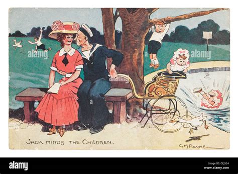 Saucy Postcard High Resolution Stock Photography And Images Alamy