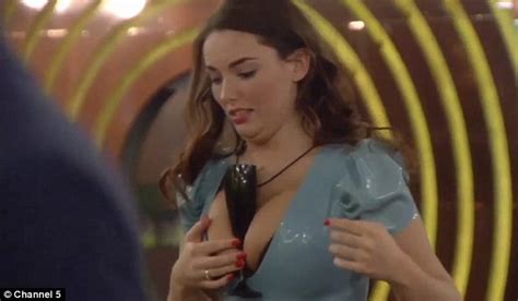 Big Brother S Harry Amelia Flashes Her Buttocks While Frolicking In A G