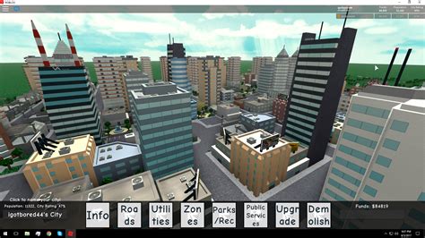 Still Working On My City Builder Game Almost Done Rroblox