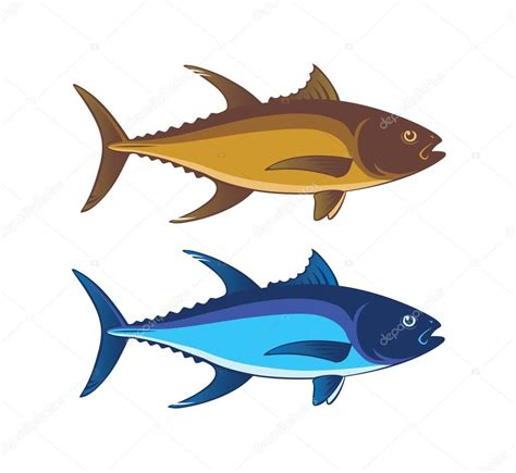 Tuna Fish Logos — Stock Vector © Kvasay 117802162