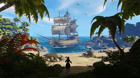 Hd Wallpaper Video Game Sea Of Thieves Pirate Pirate Ship