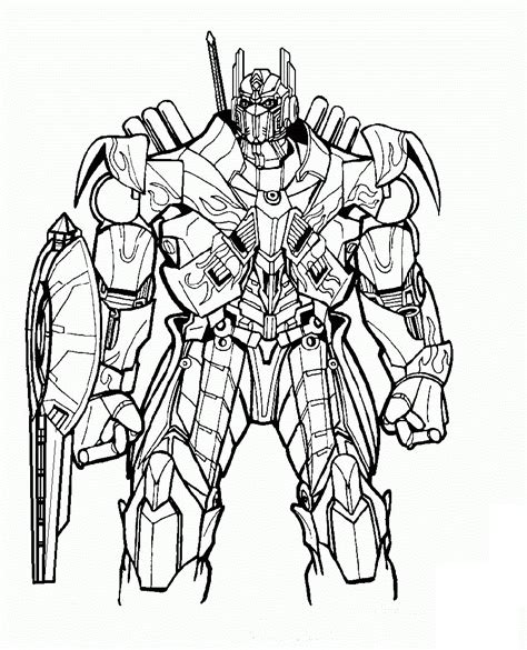 71 Optimus Prime Transformers Coloring Pages Just Kids
