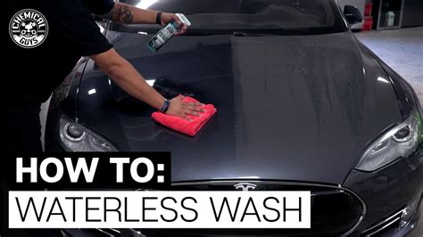 How To Wash Your Car Without Water No Hose Waterless Car Wash