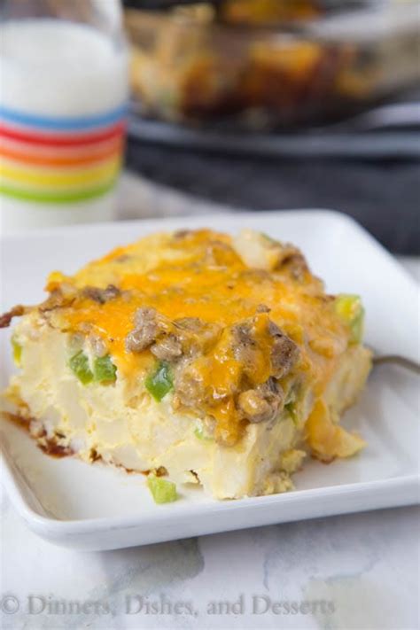 They may differ in taste, texture and shape. Make Ahead Potato and Sausage Egg Bake - Dinners, Dishes ...