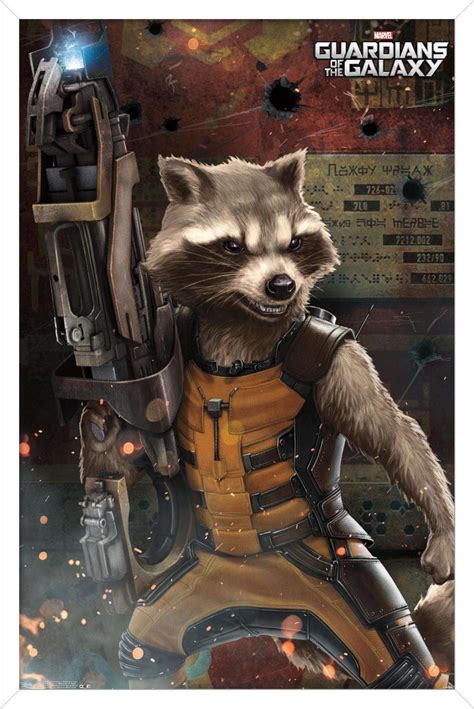 Marvel Cinematic Universe Guardians Of The Galaxy Rocket Racoon