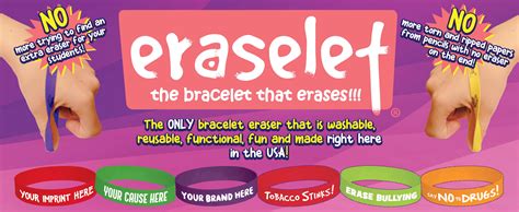 Eraselet® Nimco Inc Prevention Awareness Supplies And Promotional Items