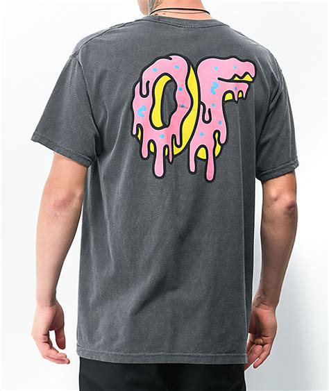 Odd Future Drip Donut Grey T Shirt