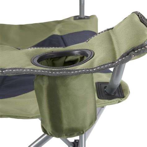 Picnic Time 803 00 130 000 0 Reclining Camp Chair Sage Green And Dark Grey