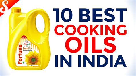 10 Best Cooking Oil Brands In India With Price Youtube