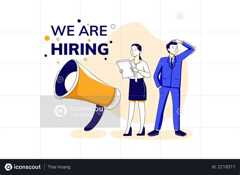 Best Premium We Are Hiring Illustration Download In Png And Vector Format