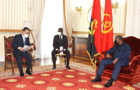 Embaixada Da República De Angola Em Portugal Chefe De Estado Conversou Com Secretário Geral Da