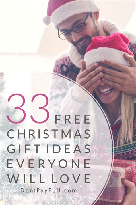 FREE Christmas Gift Ideas Free Christmas Gifts Frugal Christmas