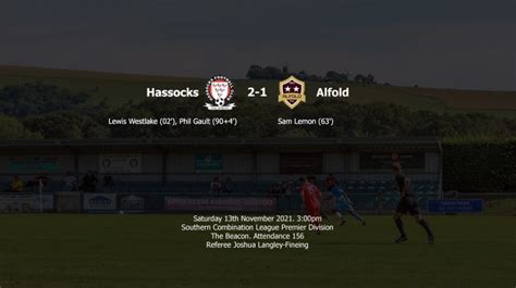 Report Hassocks 2 1 Alfold Hassocks Football Club