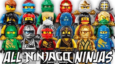 Lego Ninjago Character Sets Vlrengbr