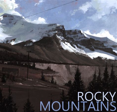 Artstation Rocky Mountains