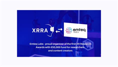 Emteq Labs Proud Organizer Of The First Xr Research Awards With €
