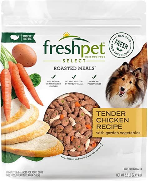 Freshpet Healthy And Natural Dog Food Fresh Chicken Recipe