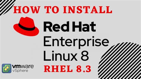 How To Install Redhat Enterprise Linux 8 Rhel 8 Vmware Step By