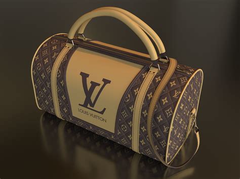 Bag Louis Vuitton 3d Model Cgtrader
