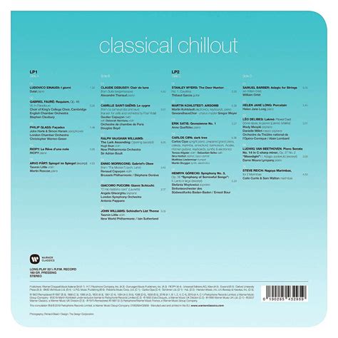 Пластинка Classical Chillout Various Artists Купить Classical Chillout