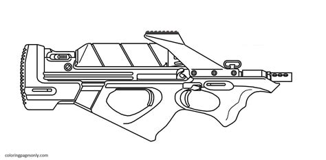 Exclusive Nerf Blaster Coloring Page Free Printable Coloring Pages