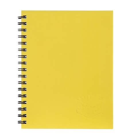 Spirax 511 Hardcover A5 Spiral Notebooks 200 Pages Yellow 56511y