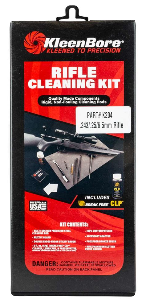 Kleen Bore K204 Classic Cleaning Kit 243256mm65mm Rifle Range Usa