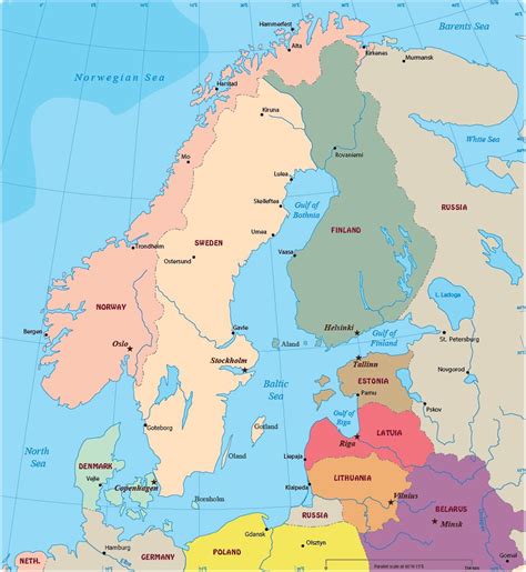 Exploring The Map Of Baltic Sea In 2023 Map Of Europe