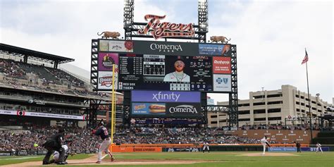 Tigers Feel Out Comerica Park S New Outfield Dimensions