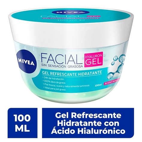 Gel facial NIVEA Cuidado Facial Hyaluron hidratante con ácido