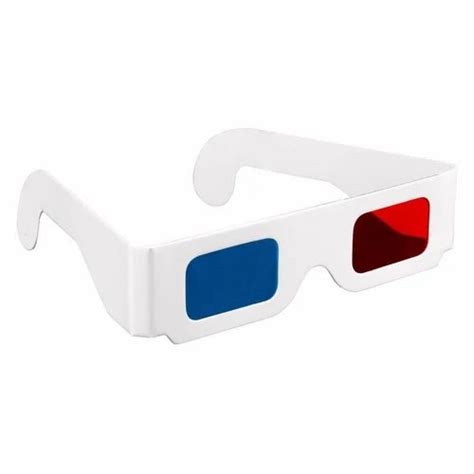 3d Red And Blue Cyan Paper Glasses At Rs 30piece 3d Glasses In