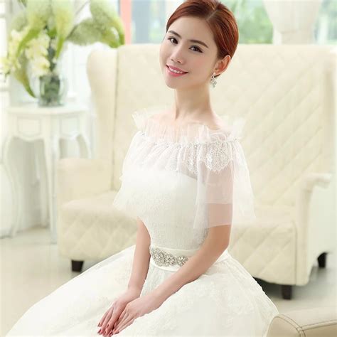 Off The Shoulder Lace Bolero Jacket