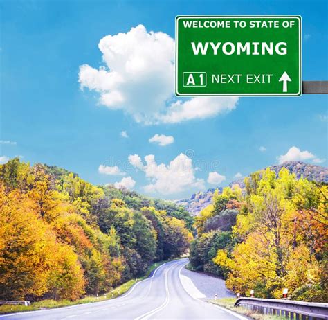Welcome To Wyoming State Sign Stock Photos Free And Royalty Free Stock