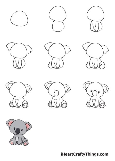 Cute Animals To Draw Step By Step
