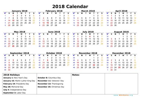 Calendar 2018 Png Template Png Arts