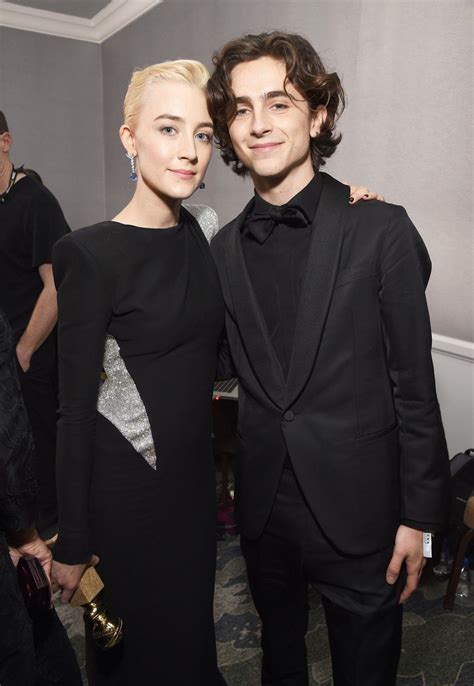 Maybe you would like to learn more about one of these? Timothée Chalamet and Saoirse Ronan inside the press room ...