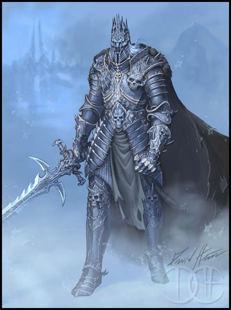 I Redesigned The Lich King S Armor Wow In 2021 Lich King Dark